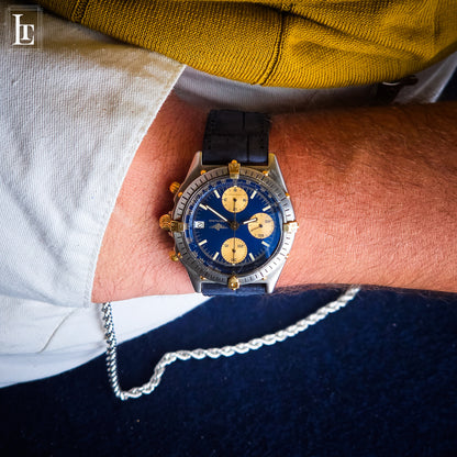 Breitling Chronomat blue