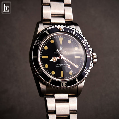 Rolex Submariner 5513 Maxi Dial MK3 “Lollipop” Full Set