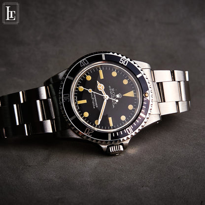 Rolex Submariner 5513 Maxi Dial MK3 “Lollipop” Full Set