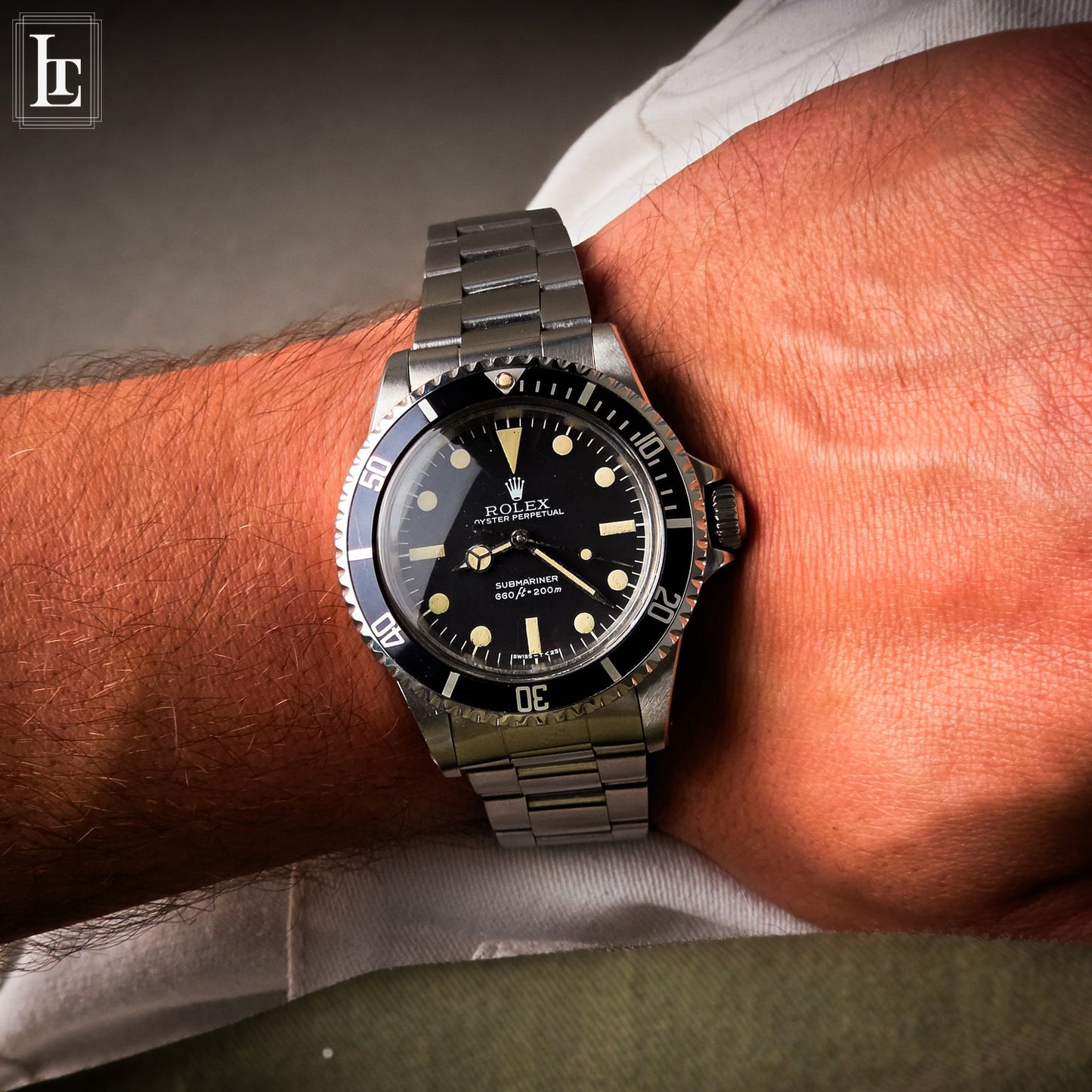 Rolex Submariner 5513 Maxi Dial MK3 “Lollipop” Full Set