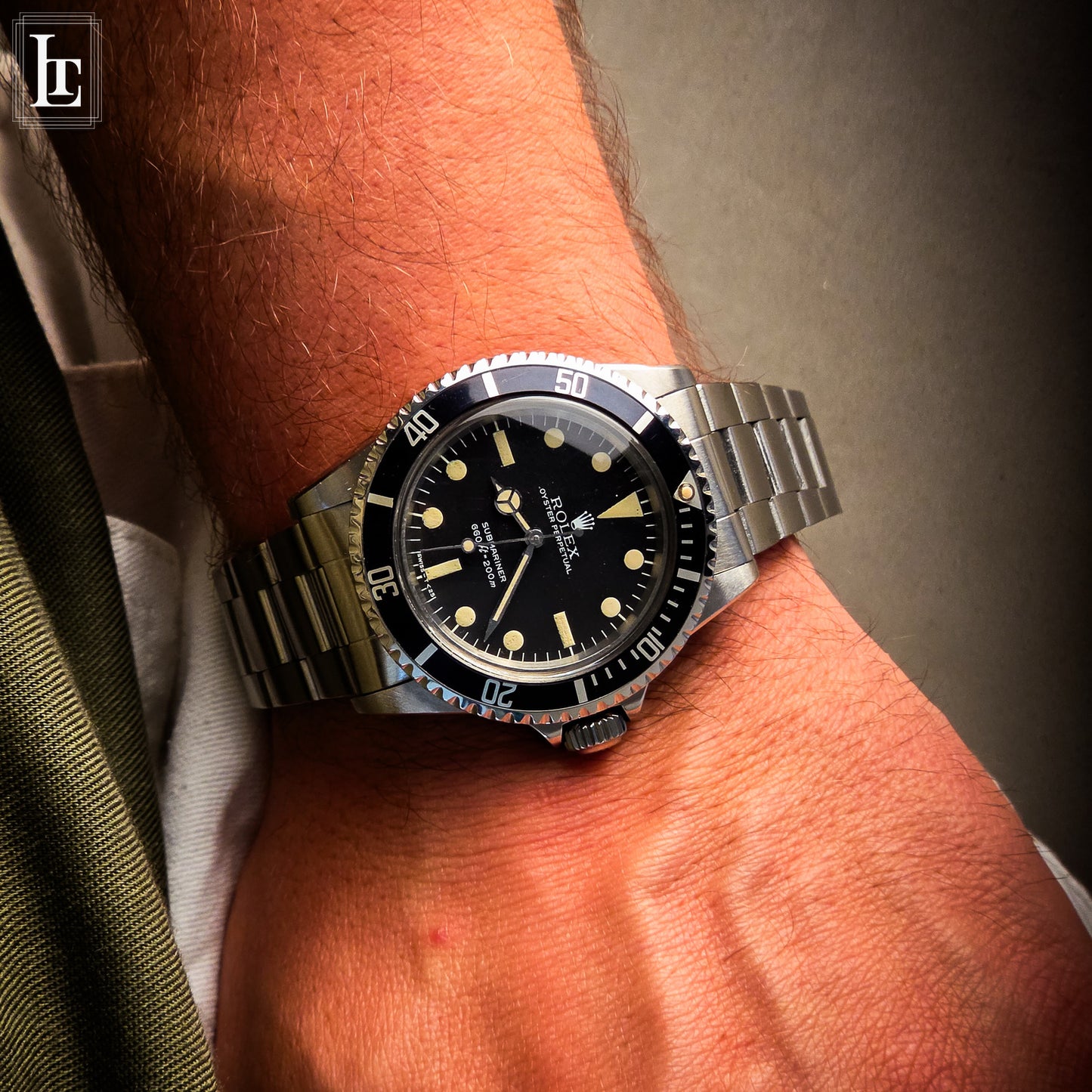 Rolex Submariner 5513 Maxi Dial MK3 “Lollipop” Full Set