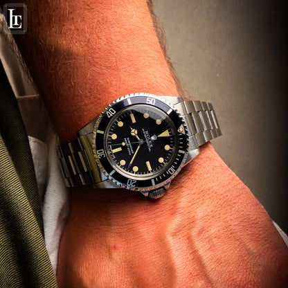 Rolex Submariner 5513 Maxi Dial MK3 “Lollipop” Full Set