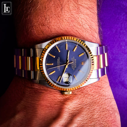 Rolex Datejust 16233 steel & gold Full Set