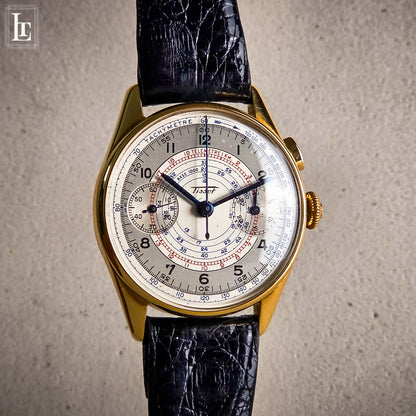 Tissot Chronograph gold 15.tl