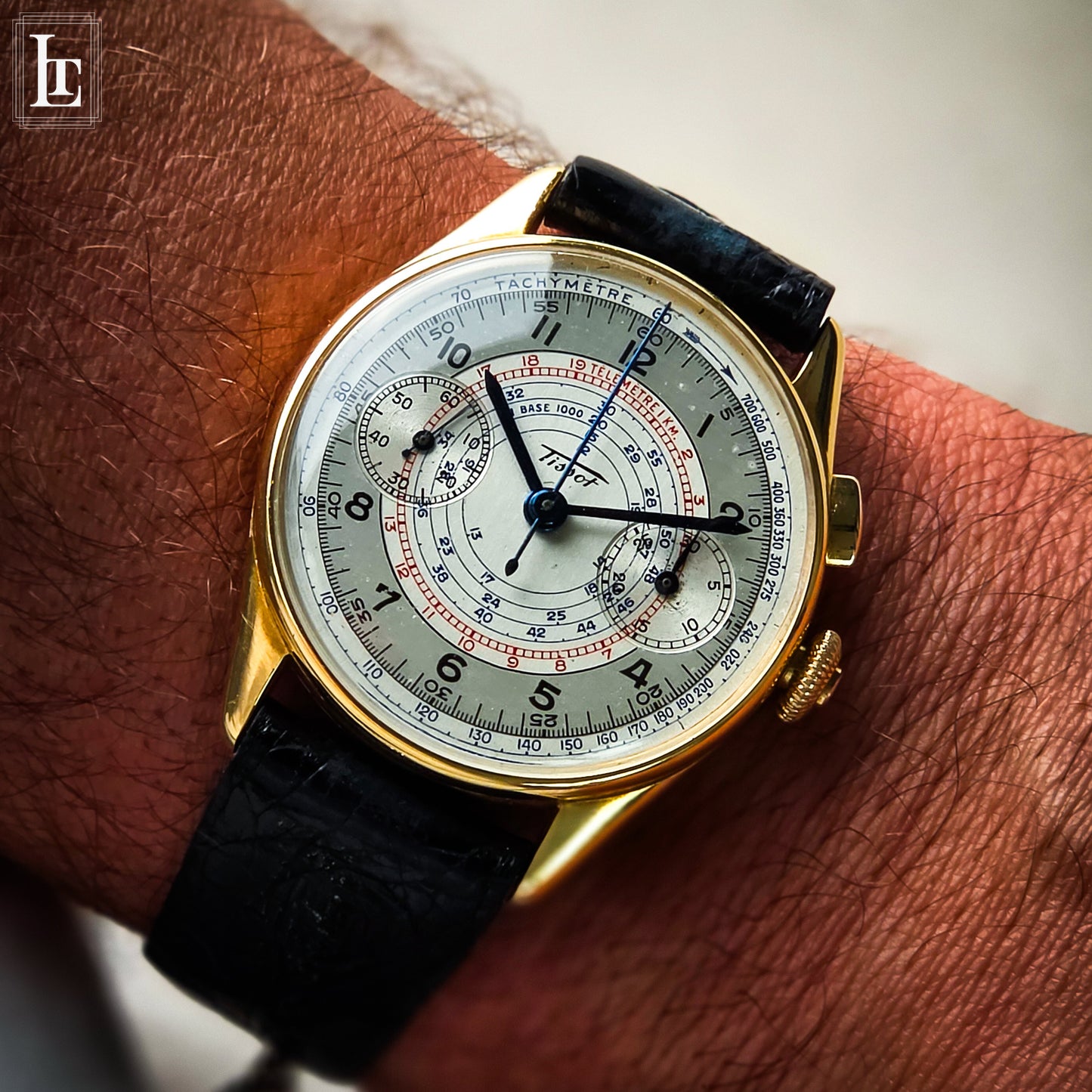 Tissot Chronograph gold 15.tl