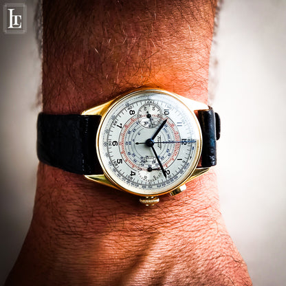 Tissot Chronograph gold 15.tl