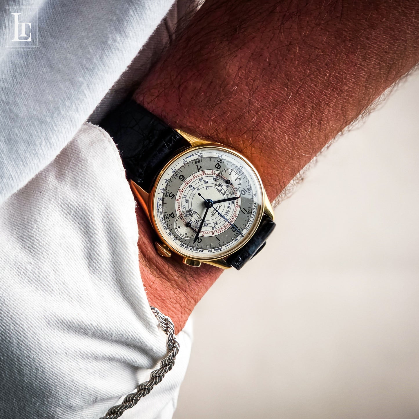Tissot Chronograph gold 15.tl