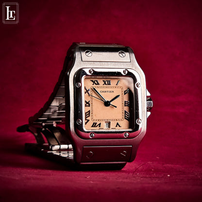 Cartier Santos Galbée Ref. 1564 cream