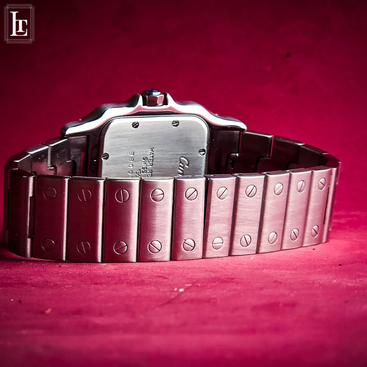 Cartier Santos Galbée Ref. 1564 cream