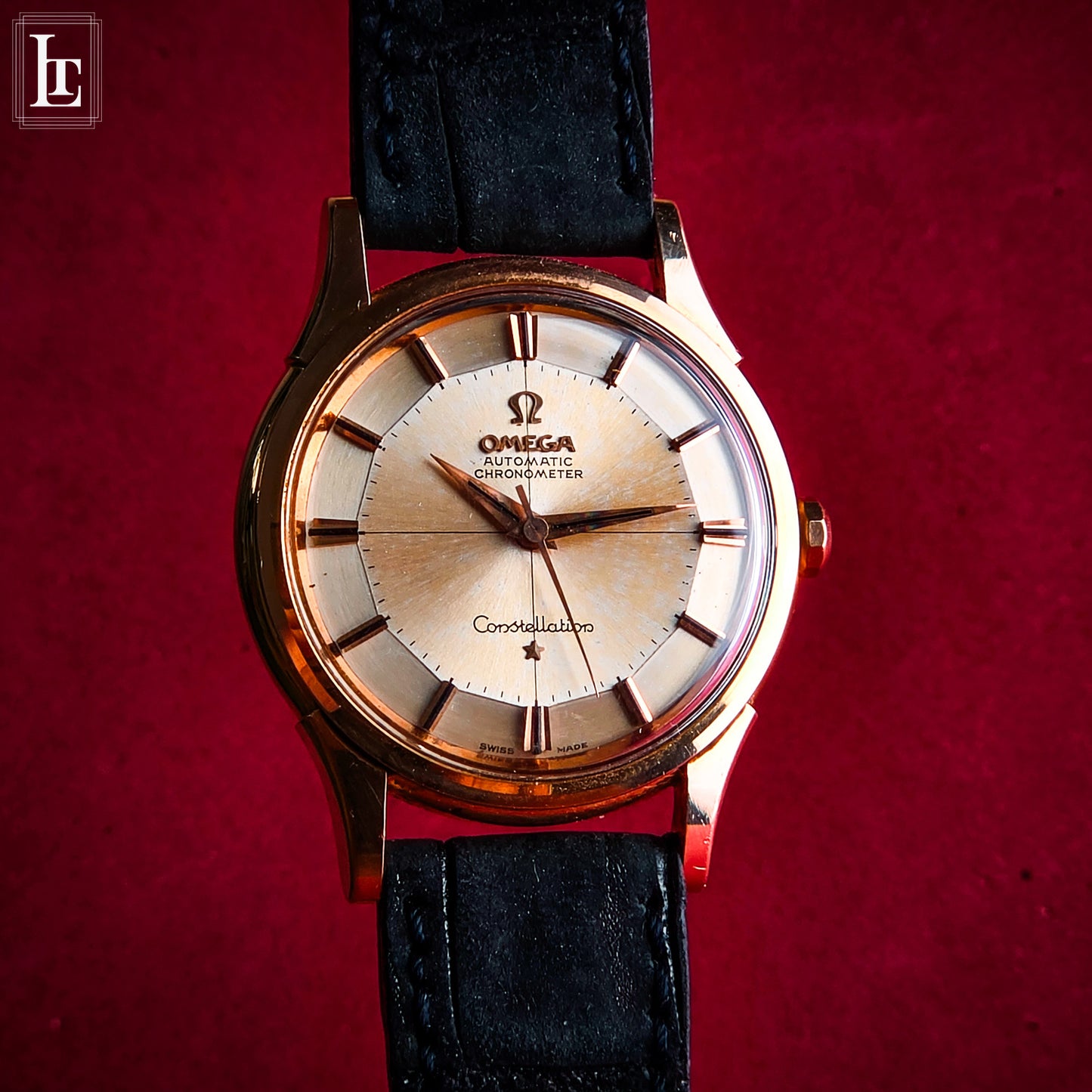 Omega Constellation Piepan 18k rg