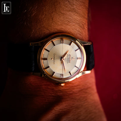 Omega Constellation Piepan 18k rg