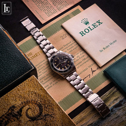 Rolex Submariner 1680 red writing MF MK2 Brown FS