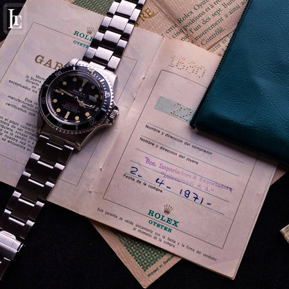 Rolex Submariner 1680 red writing MF MK2 Brown FS
