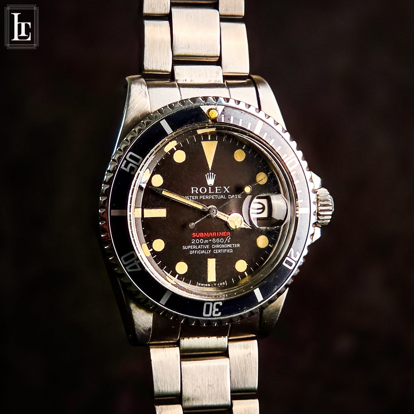 Rolex Submariner 1680 red writing MF MK2 Brown FS