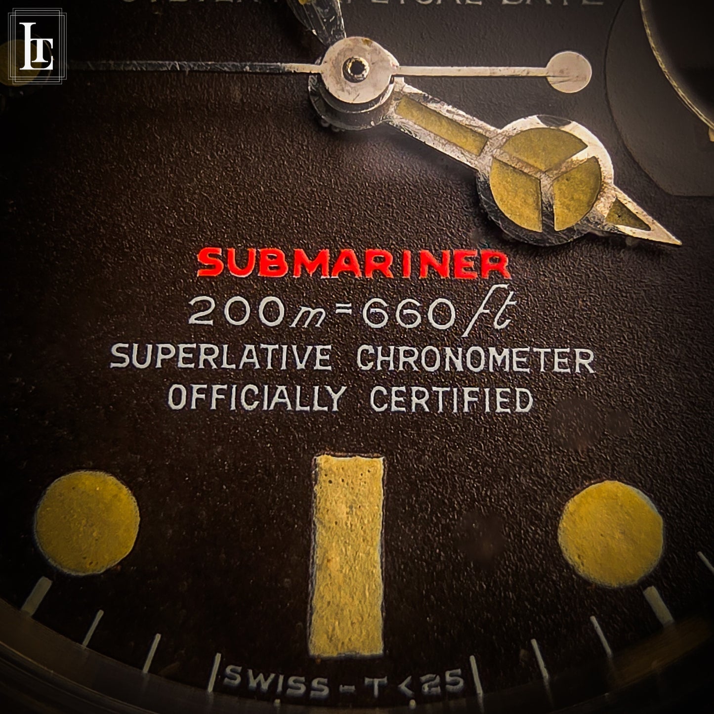 Rolex Submariner 1680 red writing MF MK2 Brown FS