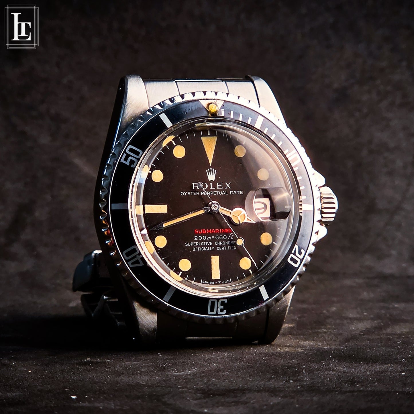 Rolex Submariner 1680 red writing MF MK2 Brown FS