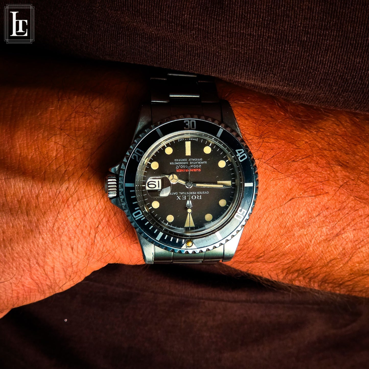 Rolex Submariner 1680 red writing MF MK2 Brown FS