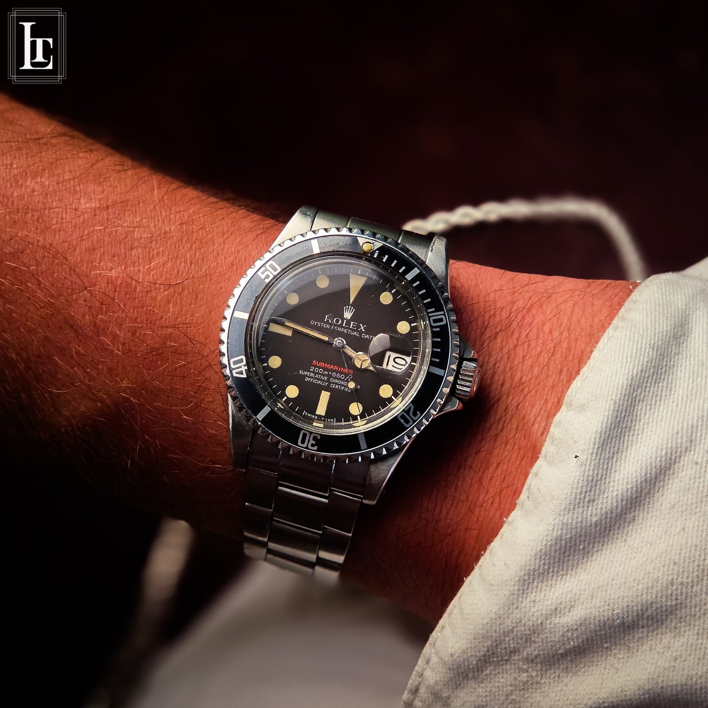 Rolex Submariner 1680 red writing MF MK2 Brown FS