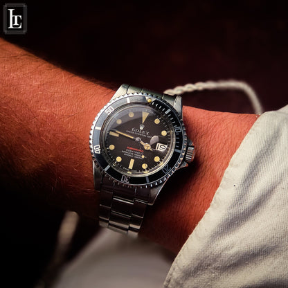Rolex Submariner 1680 red writing MF MK2 Brown FS