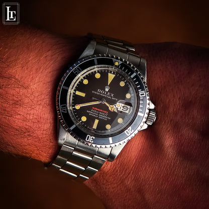 Rolex Submariner 1680 red writing MF MK2 Brown FS
