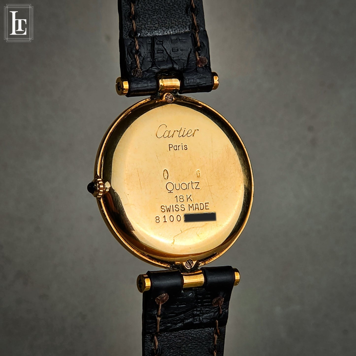 Cartier Vendome "Trinity" ref 81001 yellow gold