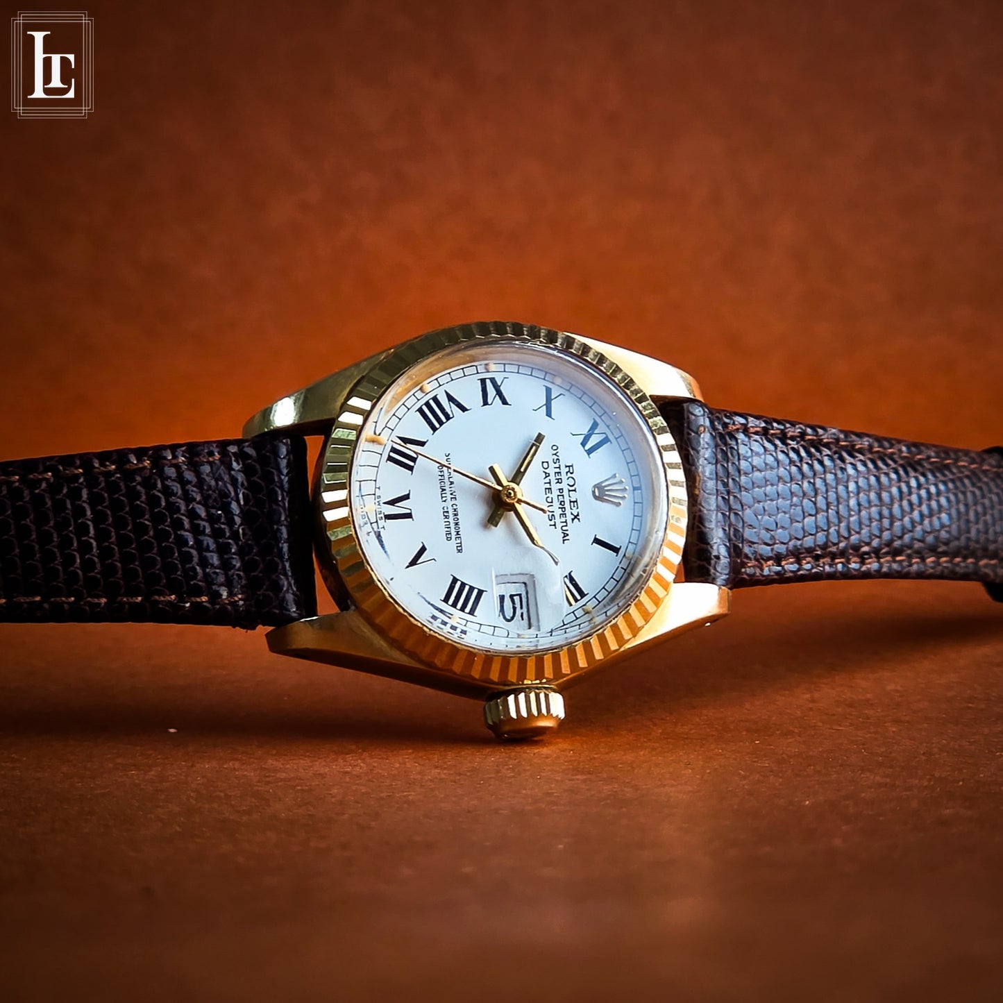 Rolex Datejust Lady gold