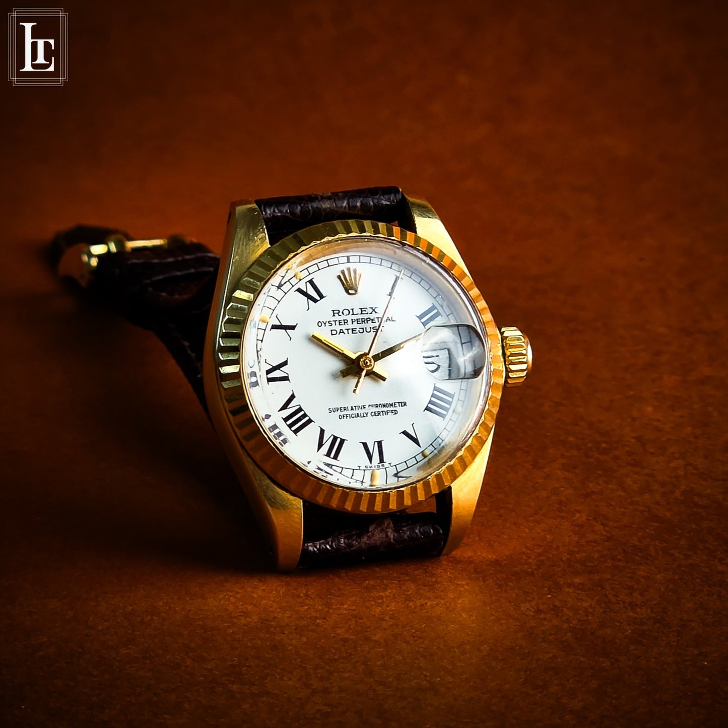 Rolex Datejust Lady gold