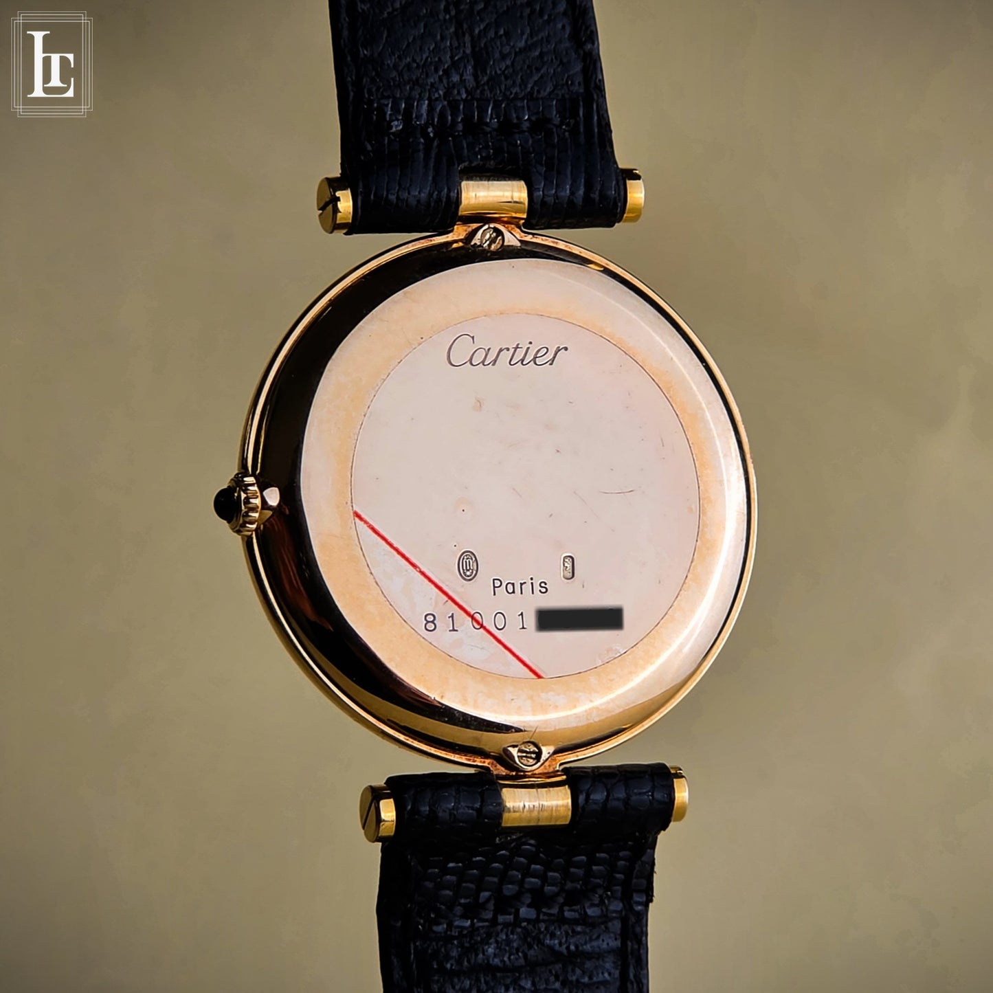 Cartier Vendome ref 81001 yellow gold
