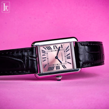 Cartier Tank Solo Pink Quartz