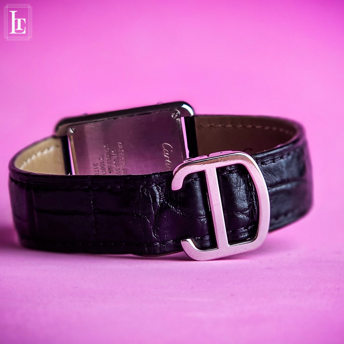 Cartier Tank Solo Pink Quartz