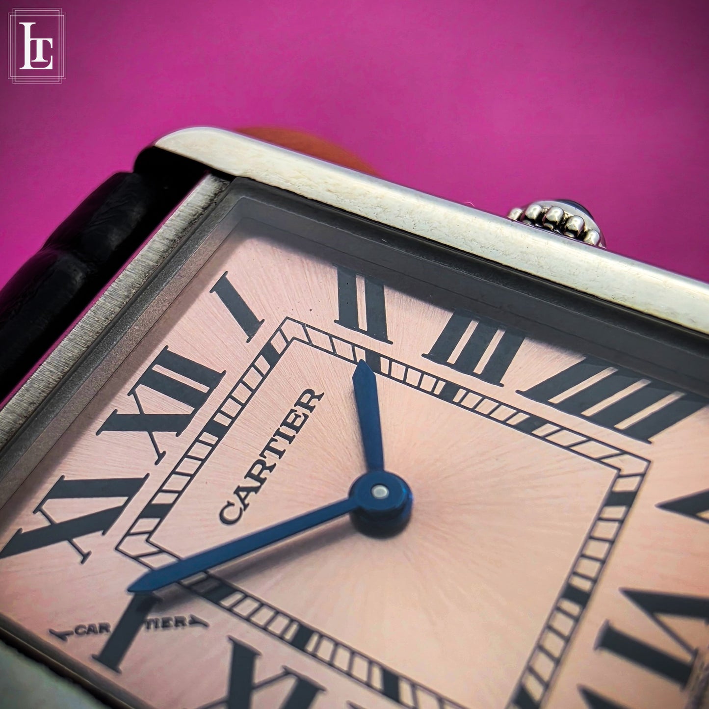 Cartier Tank Solo Pink Quartz
