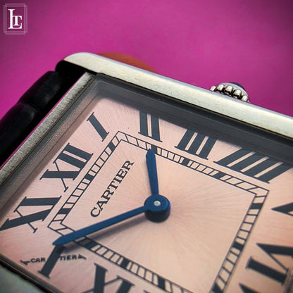 Cartier Tank Solo Pink Quartz