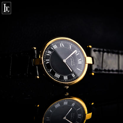 Cartier Vendome ref 81001 oro giallo nero