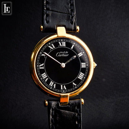 Cartier Vendome ref 81001 oro giallo nero