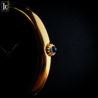 Cartier Vendome ref 81001 oro giallo nero