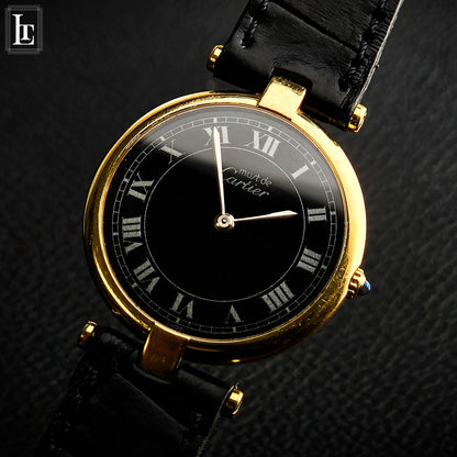Cartier Vendome ref 81001 oro giallo nero