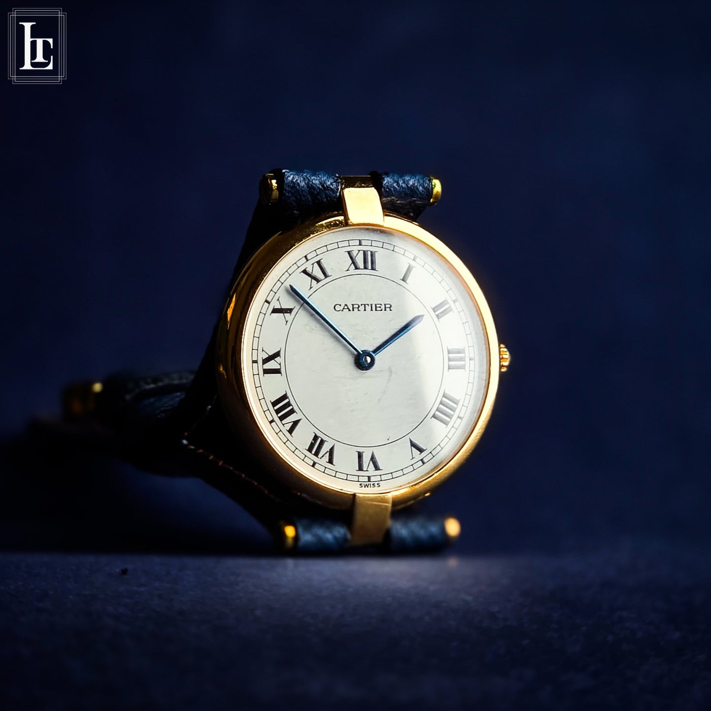 Cartier Vendome ref 81001 bianco Paris oro giallo