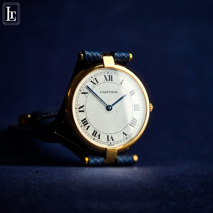 Cartier Vendome ref 81001 bianco Paris oro giallo