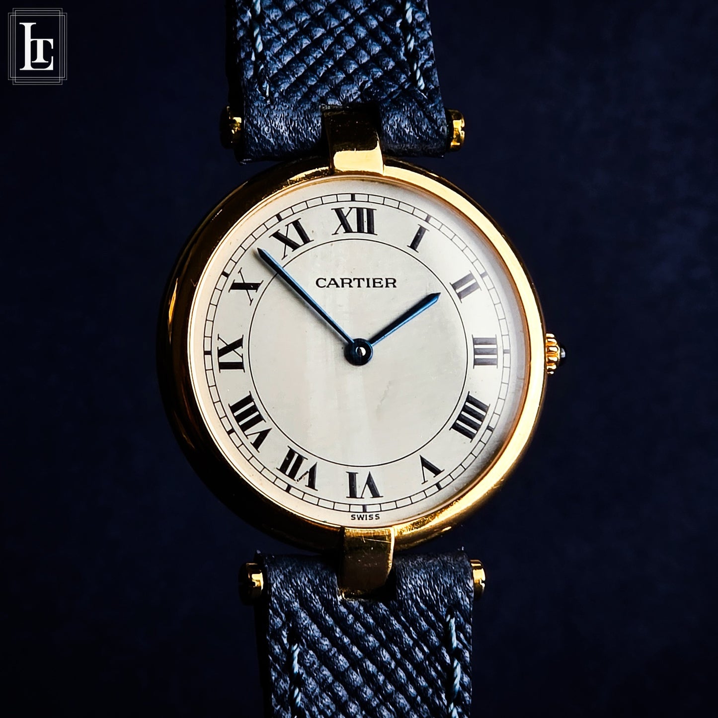 Cartier Vendome ref 81001 bianco Paris oro giallo