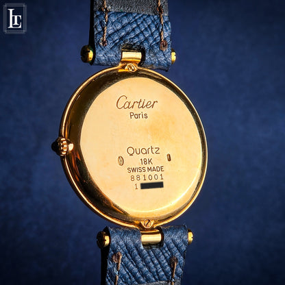 Cartier Vendome ref 81001 bianco Paris oro giallo