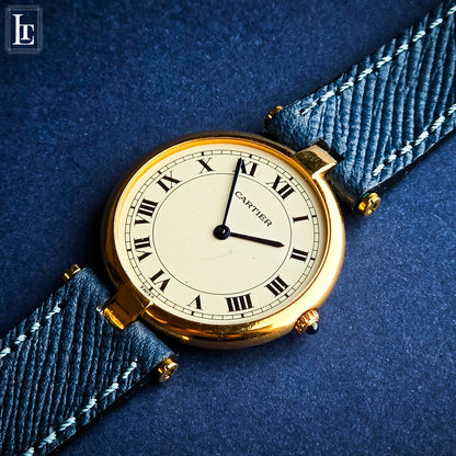 Cartier Vendome ref 81001 bianco Paris oro giallo