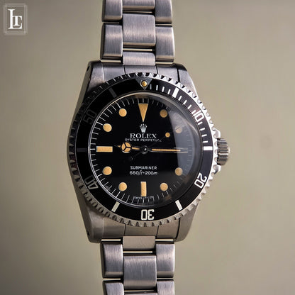 Rolex Submariner 5513 Maxi Dial MK4 Full Set