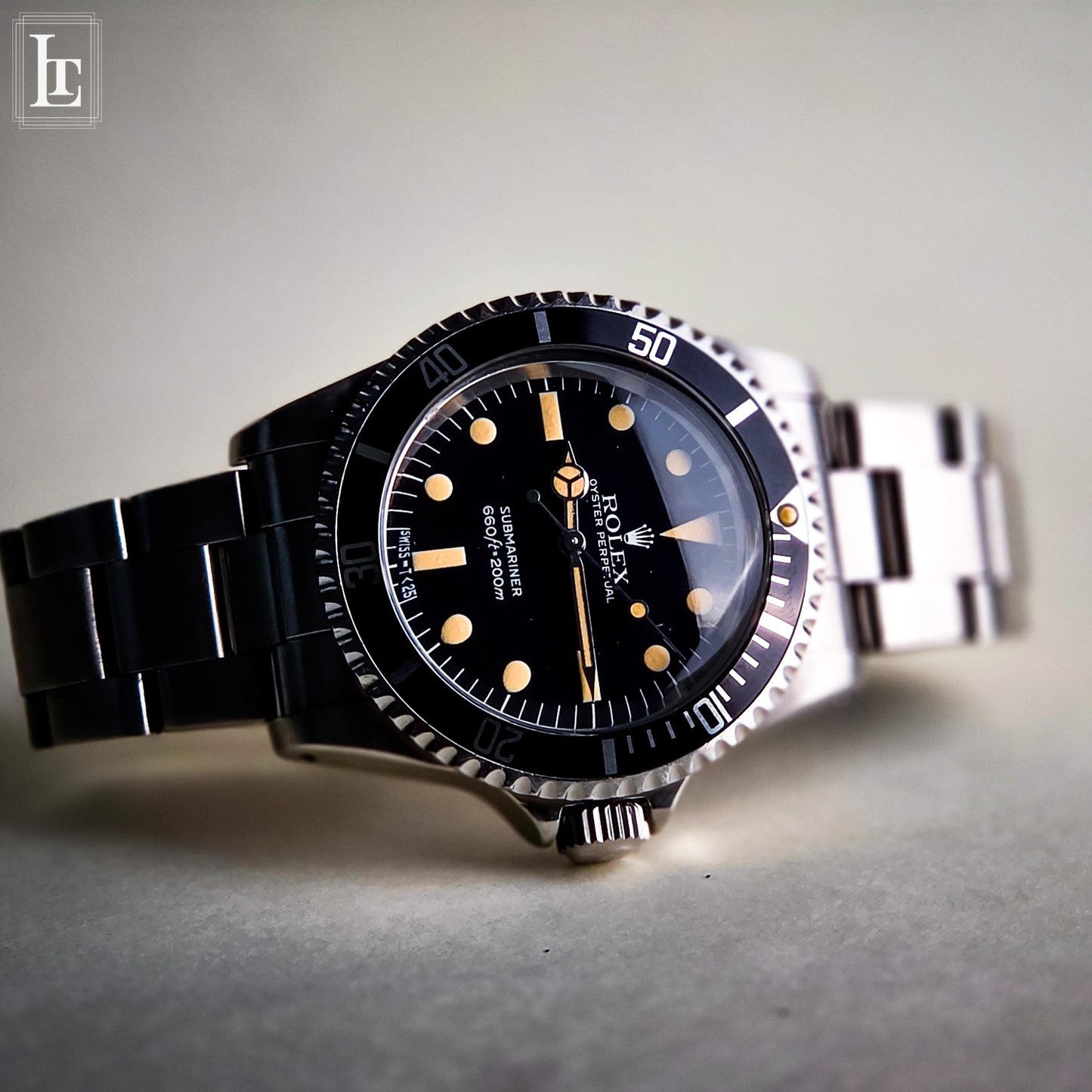 Rolex Submariner 5513 Maxi Dial MK4 Full Set