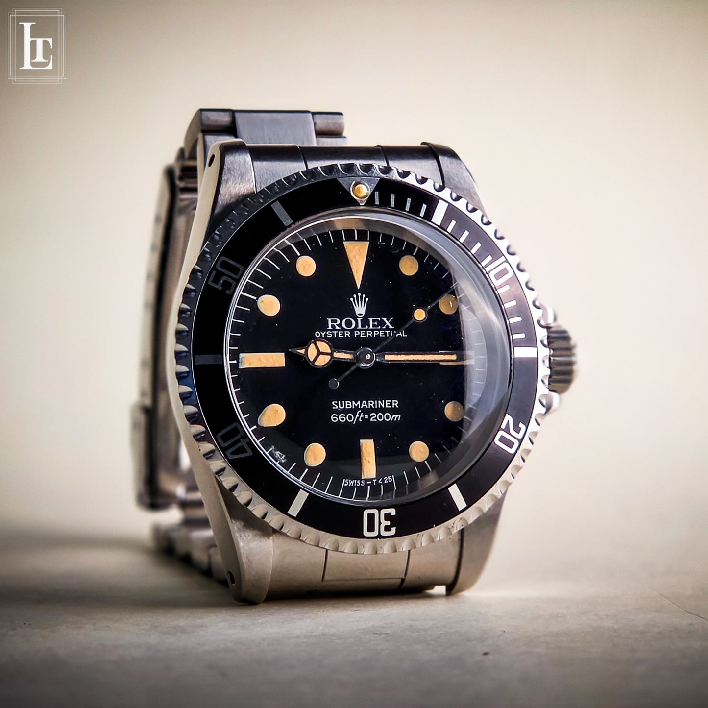 Rolex Submariner 5513 Maxi Dial MK4 Full Set