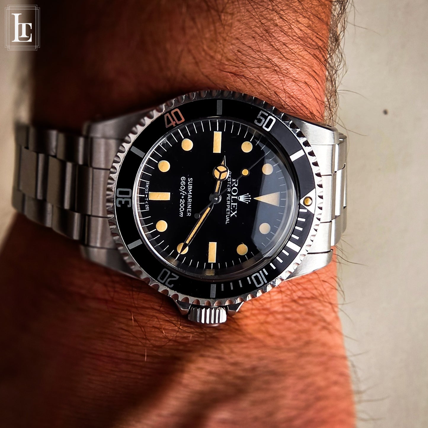 Rolex Submariner 5513 Maxi Dial MK4 Full Set
