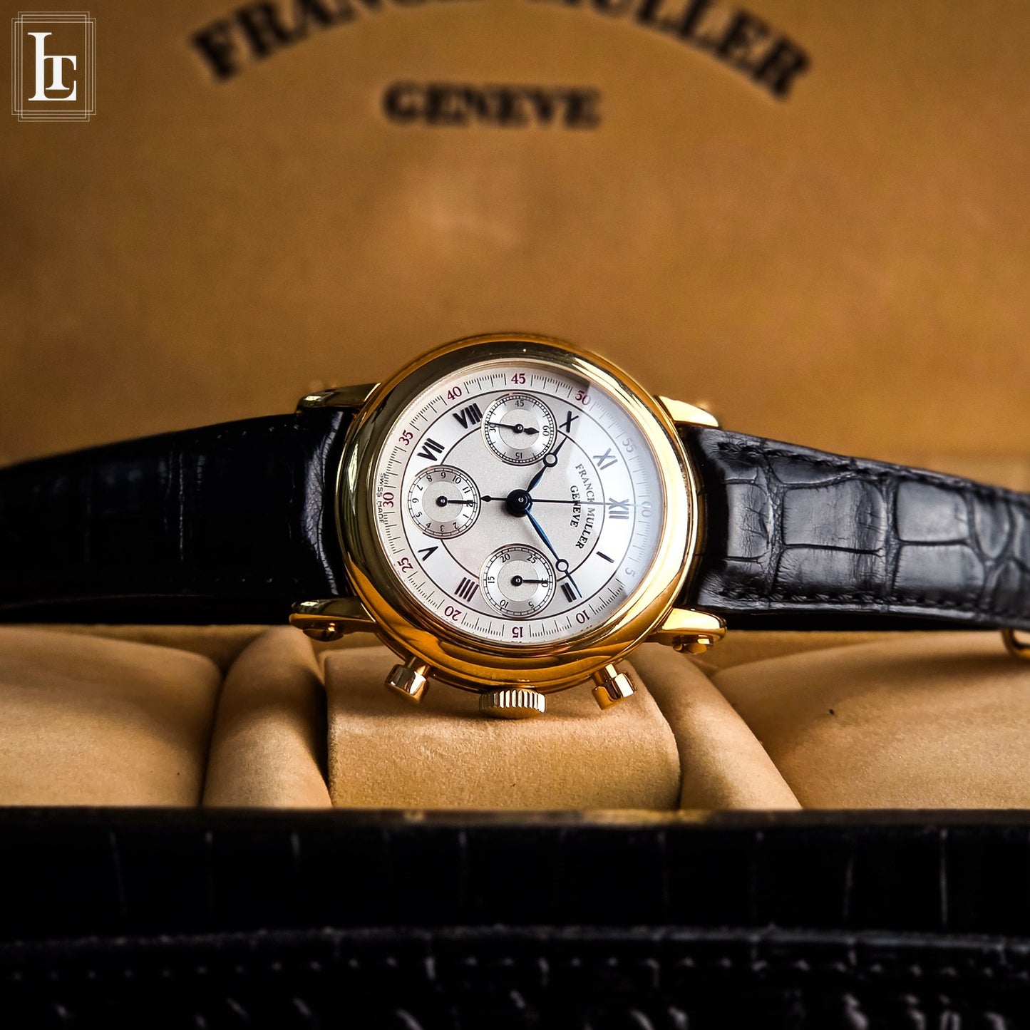 Franck Muller Cronografo 7000 CC Set Completo Oro Giallo