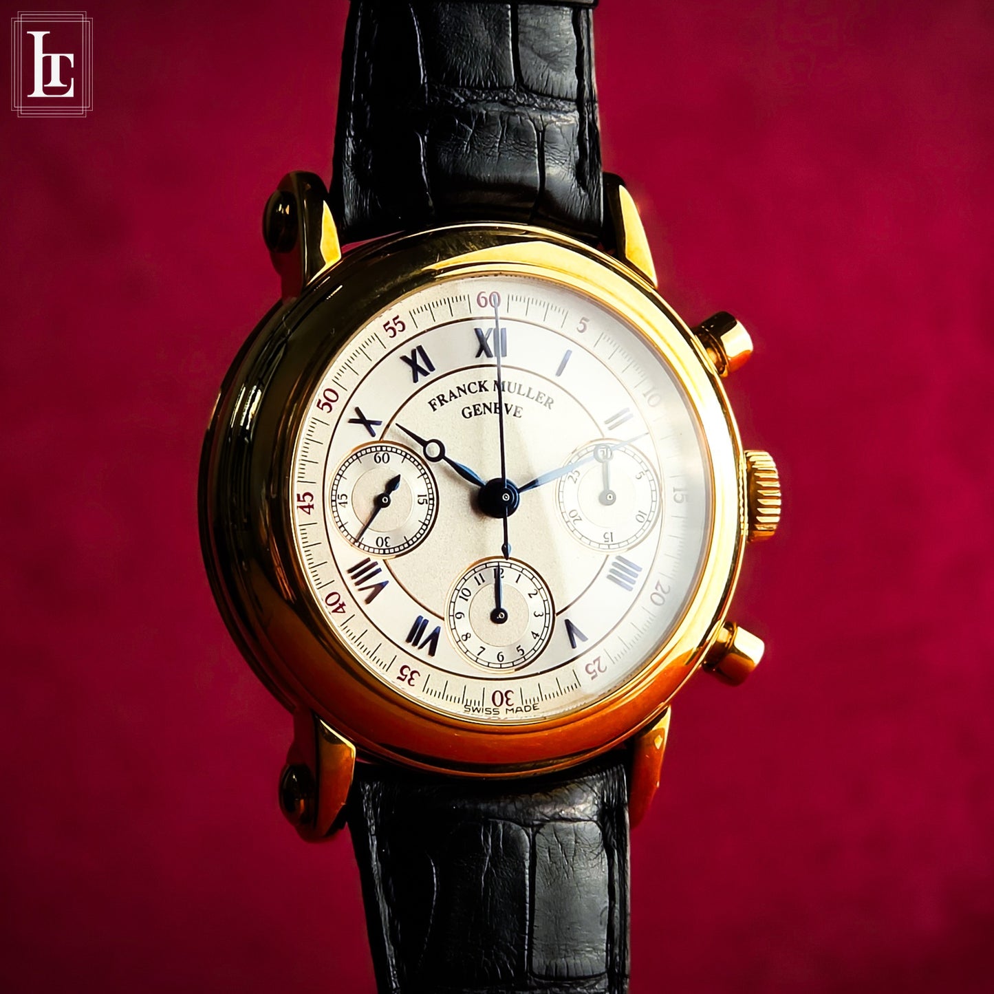 Franck Muller Cronografo 7000 CC Set Completo Oro Giallo
