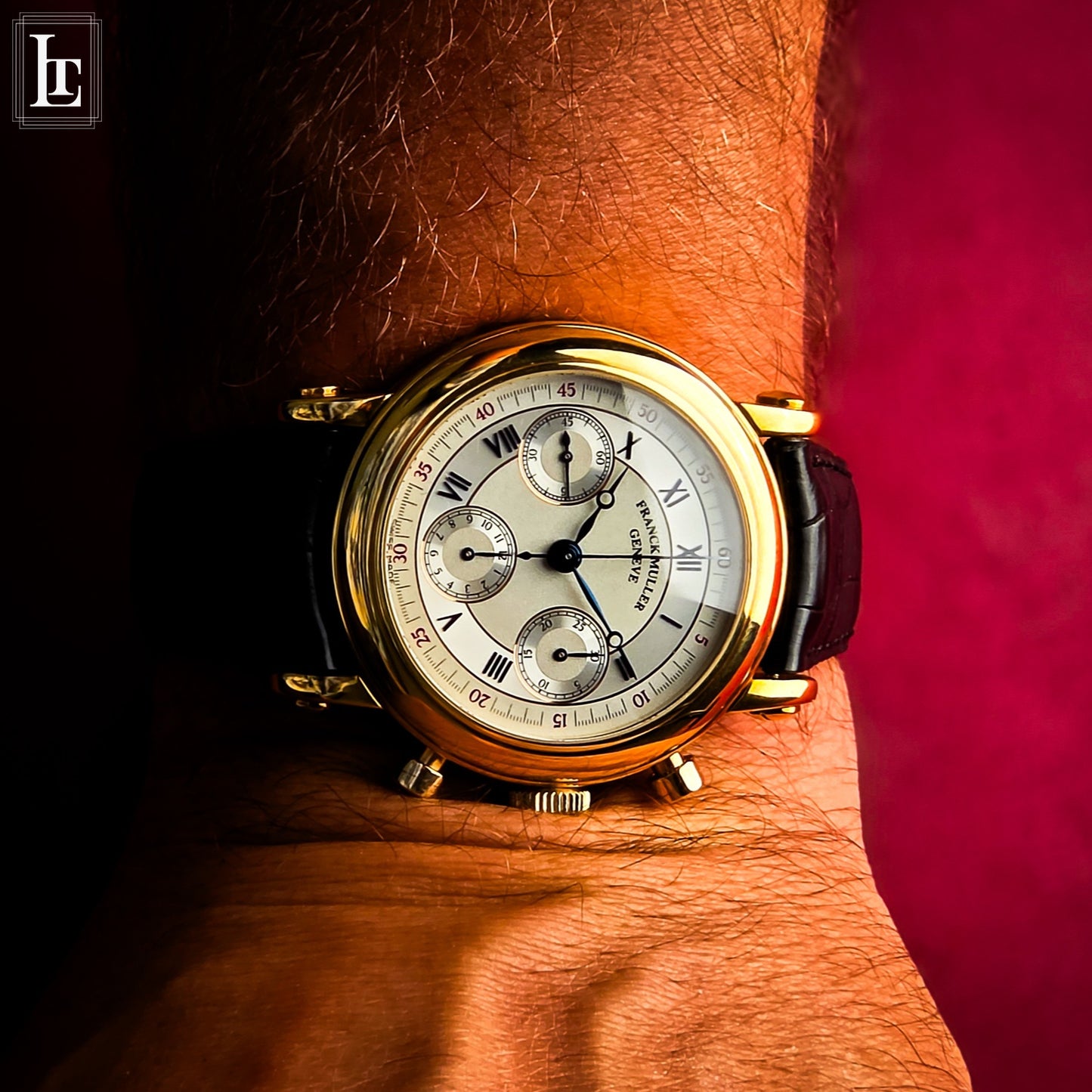 Franck Muller Cronografo 7000 CC Set Completo Oro Giallo