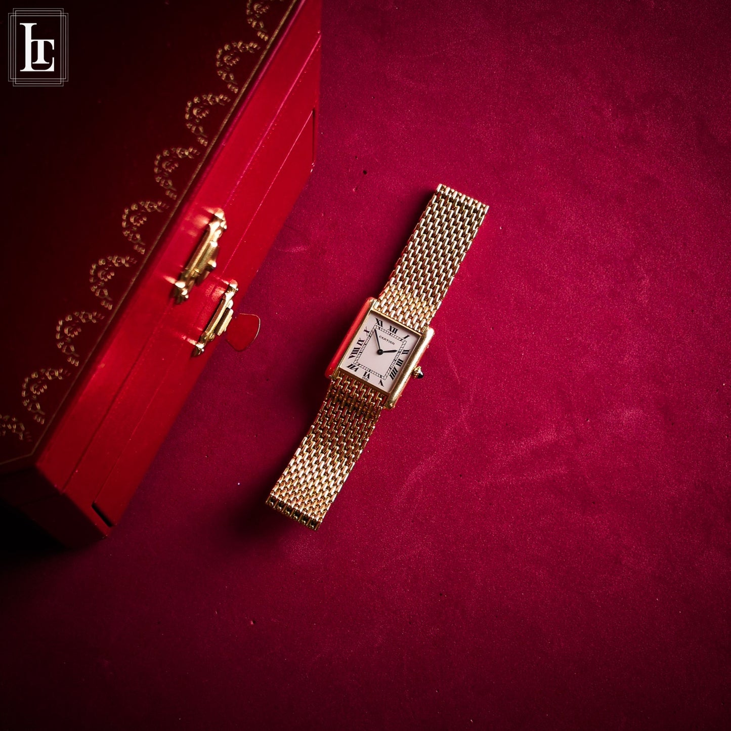 Cartier Tank Louis vintage Full Gold Ref. 96065