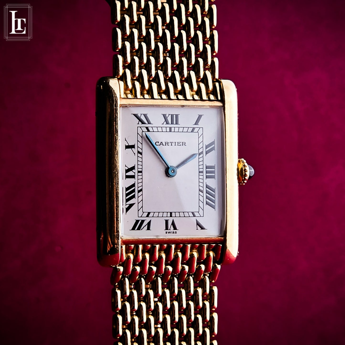Cartier Tank Louis vintage Full Gold Ref. 96065
